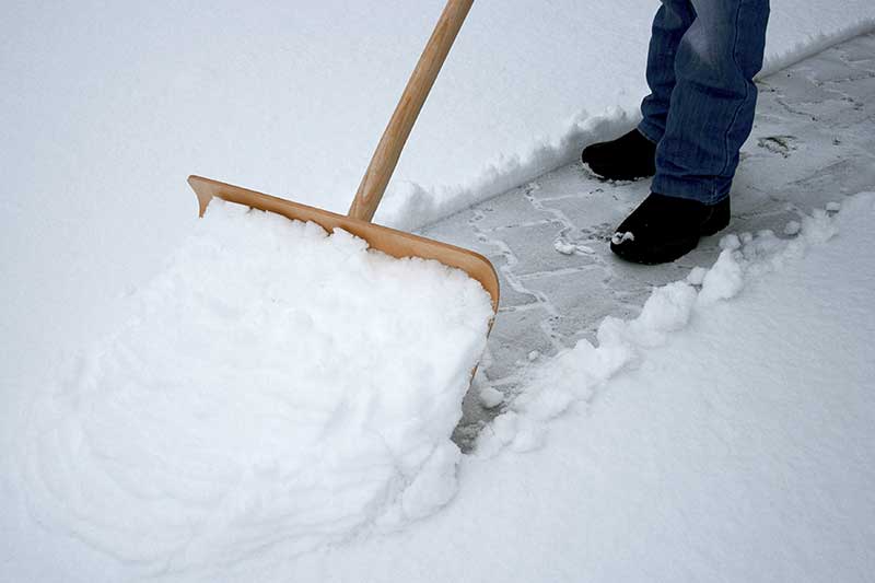 Schnee räumen